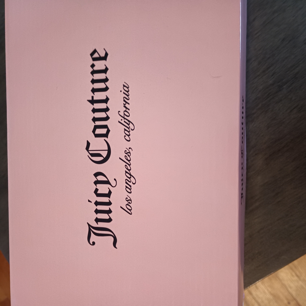 Juicy Couture Women's Sneakers Pink Glitter Brand New In Box